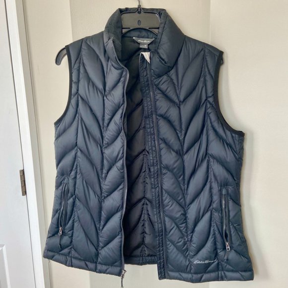 Eddie Bauer Down Puffer Vest in Black [M] - Picture 2 of 7